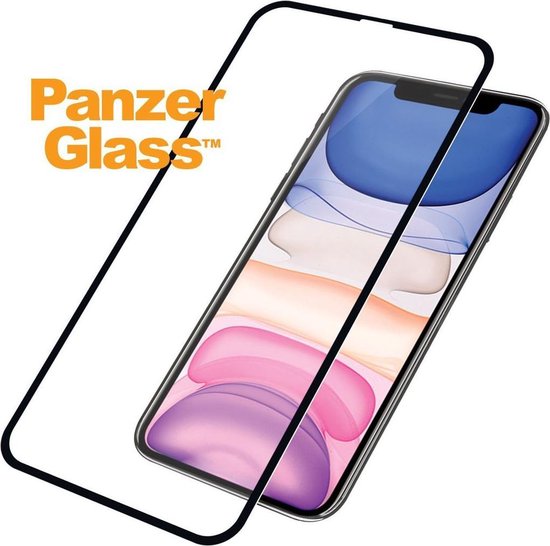 PanzerGlass Case Friendly Apple iPhone Xr / 11 Screenprotector Glas - Negro