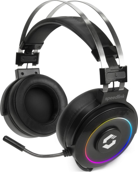 Speedlink Orios RGB 7.1 Gaming Headset PC - Zwart