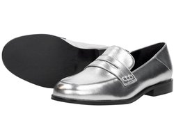 Shoecolate - Mocassin Zilver