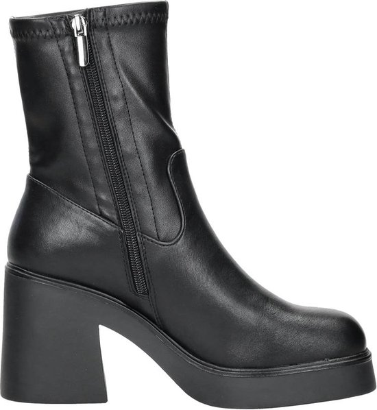 Sub55 - Enkellaarsjes Hak - Zwart