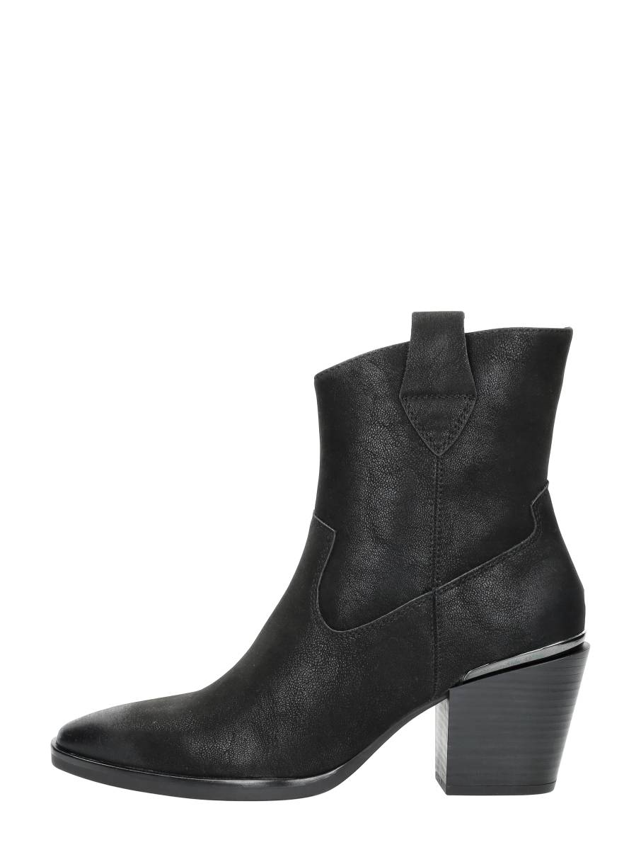 Marco Tozzi Marco Tozzi - Enkellaarsjes Hak - Zwart