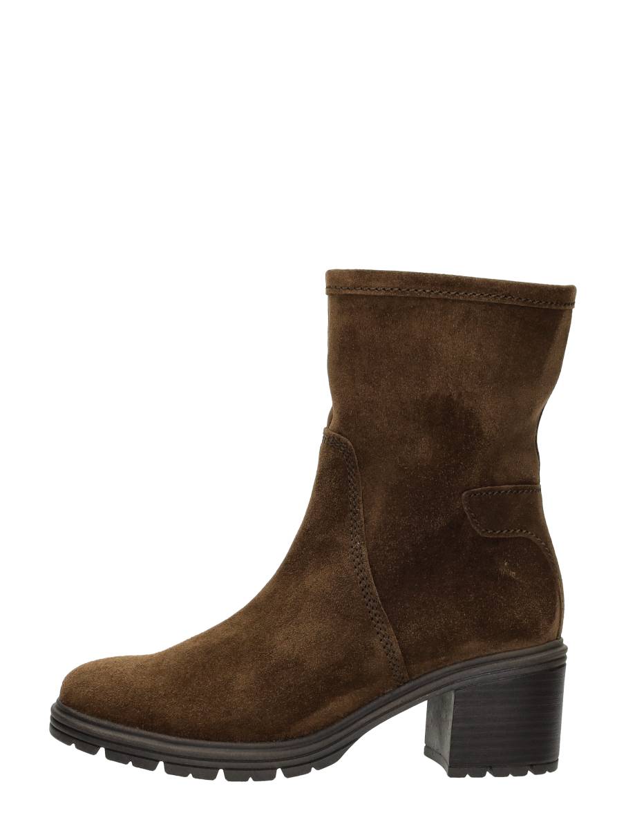 Gabor Gabor - Enkellaarsjes Hak Middel Bruin