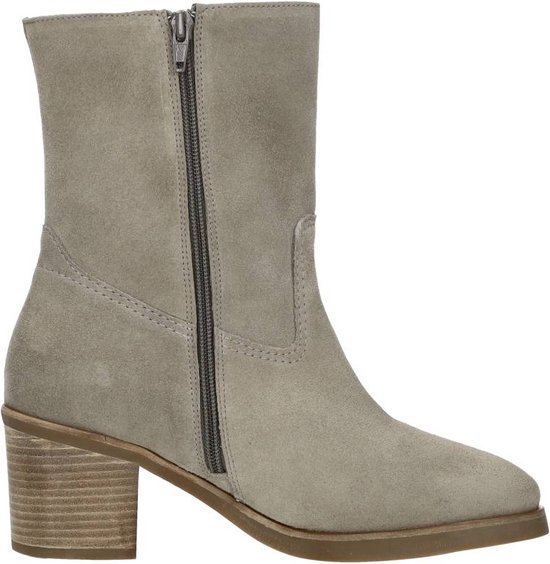 Aqa - Enkellaarsjes Hak - Grijs