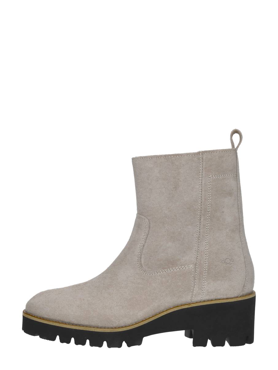 Aqa Aqa - Enkellaarsjes Hak Licht Grijs