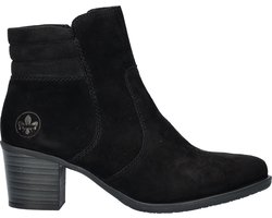 Rieker - Enkellaarsjes Hak - Zwart