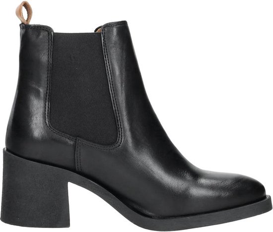 Palpa - Enkellaarsjes Hak - Zwart