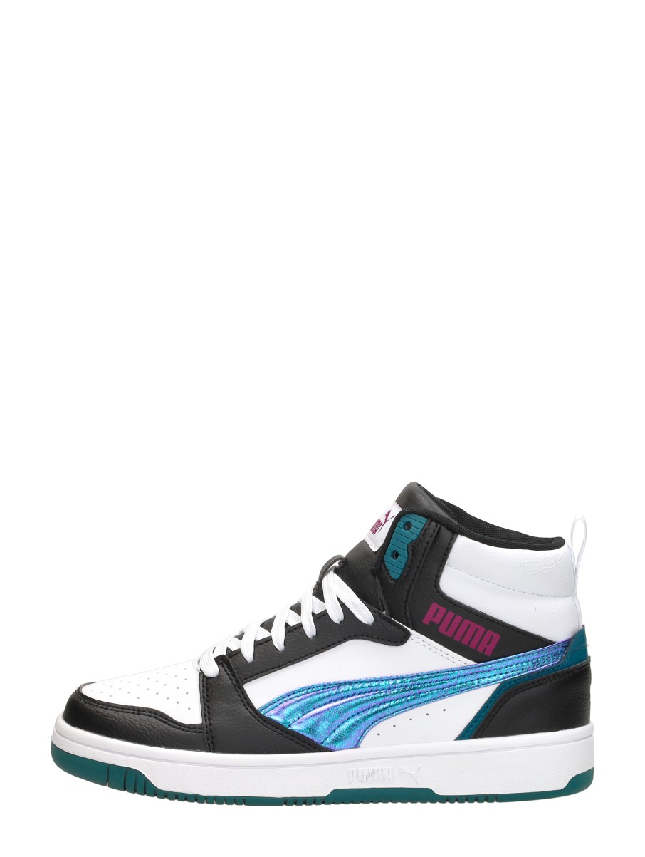 Puma Puma - Puma Rebound V6 Mid Bouncy Sky Jr - Zwart