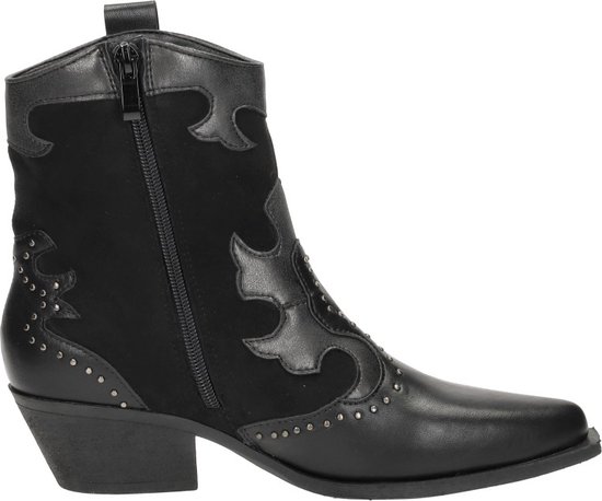 Sub55 - Enkellaarsjes Hak - Zwart