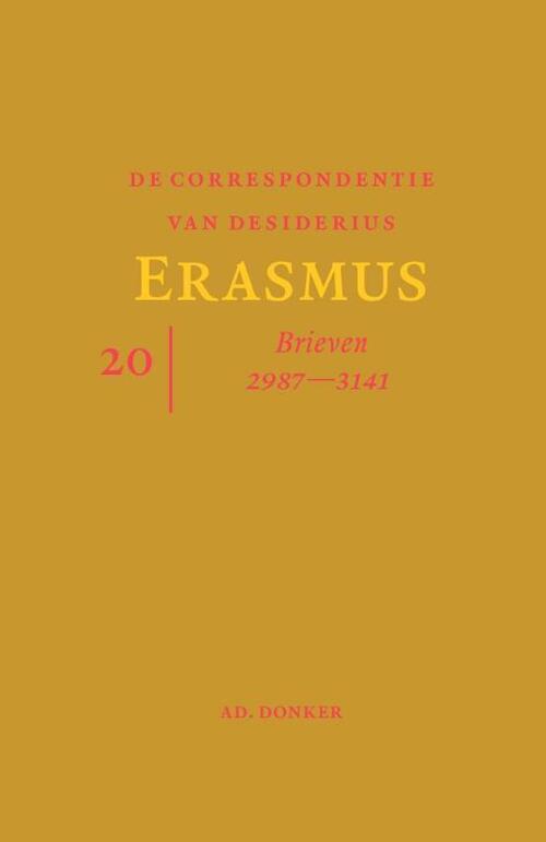 Donker, Uitgeversmaatschappij Ad. De correspondentie van Desiderius Erasmus
