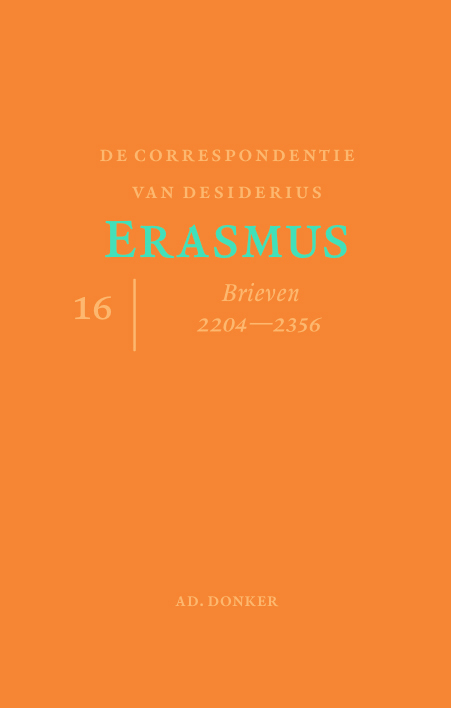 Donker, Uitgeversmaatschappij Ad. De correspondentie van Desiderius Erasmus