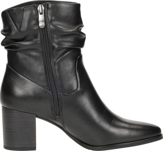 Marco Tozzi - Enkellaarsjes Hak - Zwart