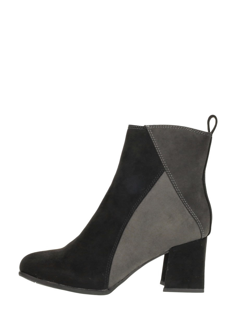 Marco Tozzi Marco Tozzi - Enkellaarsjes Hak - Zwart