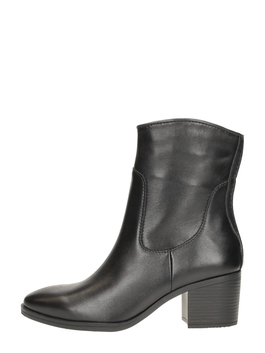 Sub55 Sub55 - Enkellaarsjes Hak - Zwart