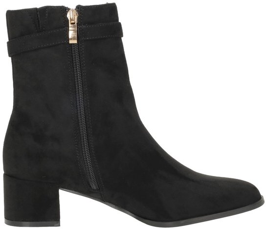 Sub55 - Enkellaarsjes Hak - Zwart