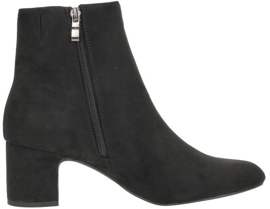 Sub55 - Enkellaarsjes Hak - Zwart