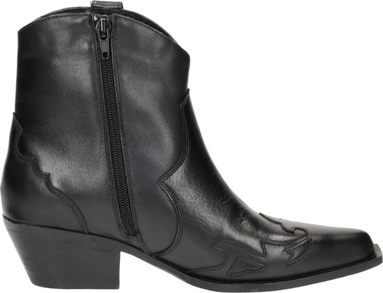 Sub55 - Enkellaarsjes Hak - Zwart