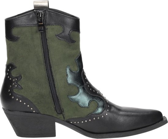 Sub55 - Enkellaarsjes Hak - Zwart