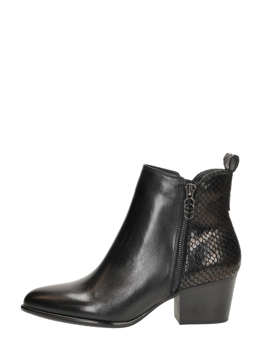 Tamaris Tamaris - Enkellaarsjes Hak - Zwart