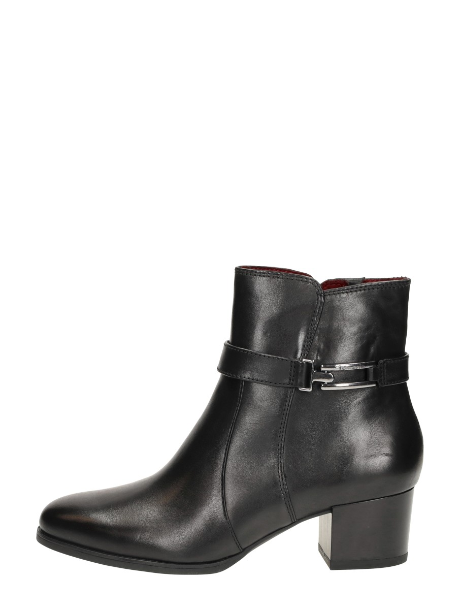 Tamaris Tamaris - Enkellaarsjes Hak - Zwart