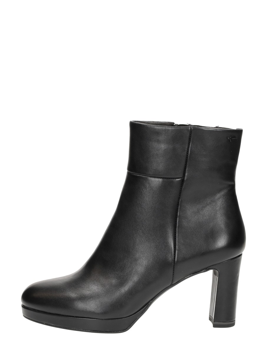 Tamaris Tamaris - Enkellaarsjes Hak - Zwart