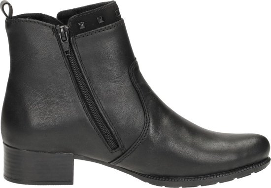 Rieker - Enkellaarsjes Hak - Zwart