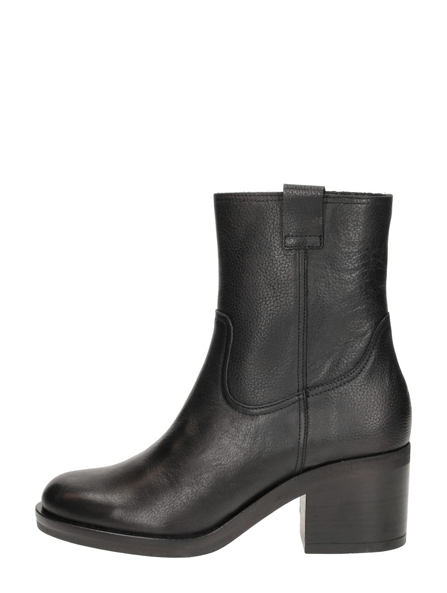 Red Rag Red Rag - Enkellaarsjes Hak - Zwart