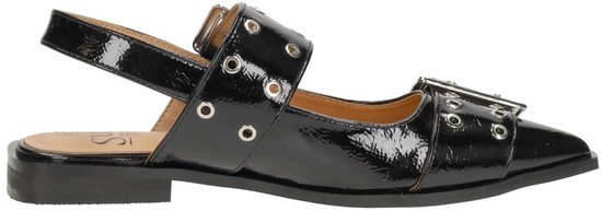Sub55 - Slingbacks Zwartlak