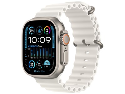 Apple Apple Watch Ultra 2 - 49 mm - Wit Ocean-bandje (maat M)