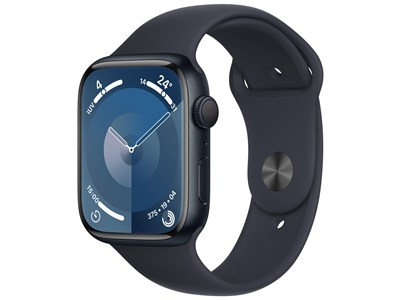 Apple Apple Watch Series 9 - 45 mm - Middernacht - Zwart
