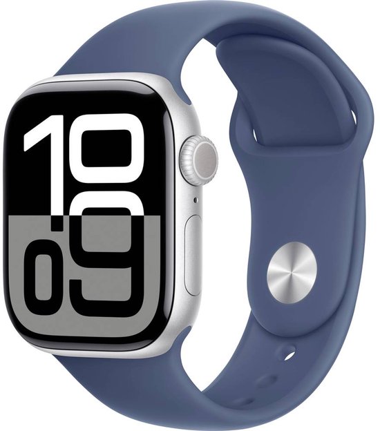 Apple Watch Series 10 - 42 mm - Zilver