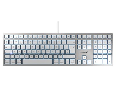 Cherry CHERRY KC 6000 SLIM voor Mac - Zilver (UK)