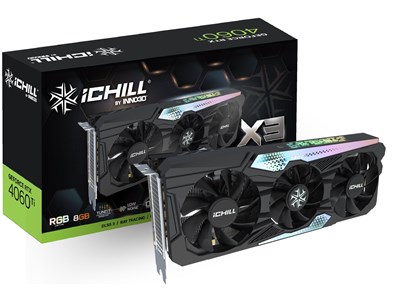 Inno3D INNO3D GeForce RTX 4060 Ti 8GB ICHILL X3 (DLSS 3)