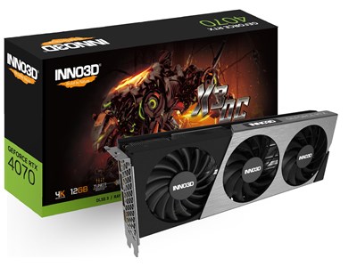 Inno3D INNO3D GeForce RTX 4070 X3 OC (DLSS 3)