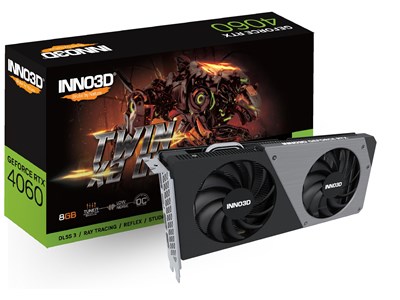 Inno3D INNO3D Geforce RTX 4060 Twin X2 OC BLACK