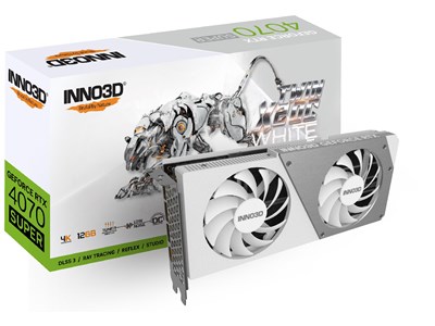 Inno3D INNO3D GeForce RTX 4070 SUPER TWIN X2 OC WHITE