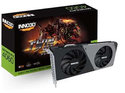 Inno3D INNO3D Geforce RTX 4060 Twin X2 (DLSS 3)