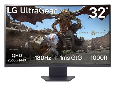 LG LG UltraGear 32GS60QC-B - 31.5"