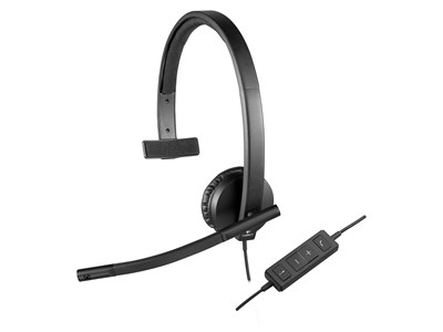 Logitech Logitech H570e Headset Zwart