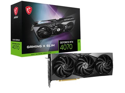 MSI MSI GEFORCE RTX 4070 GAMING X SLIM 12G (DLSS 3)