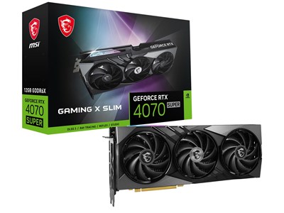 MSI MSI GeForce RTX 4070 SUPER 12G GAMING X SLIM