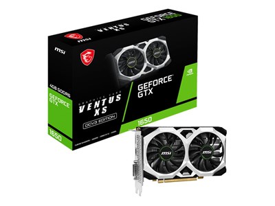 MSI MSI GeForce GTX 1650 D6 VENTUS XS OCV3