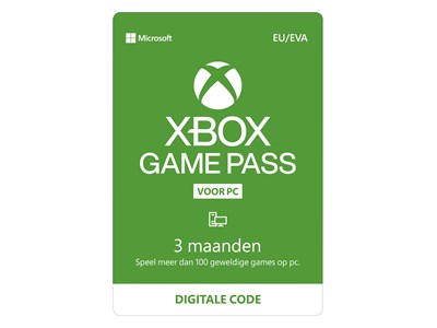 Xbox Game Pass for PC - 3 Maanden