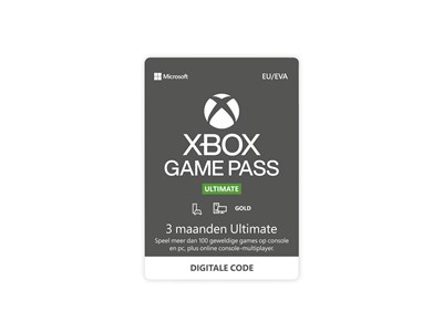 Xbox Live Game Pass Ultimate Online - 3 Maanden
