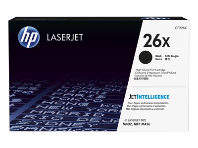 HP HP 26X - Zwart
