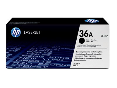 HP HP 36A CB436A - Zwart