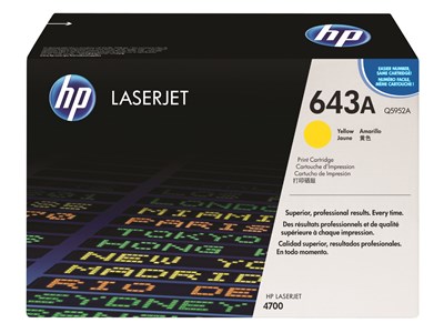 HP HP 643A Q5952A - Geel
