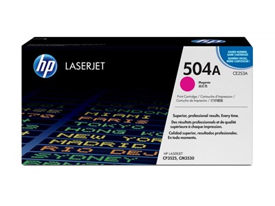 HP HP 504A CE253A - Magenta