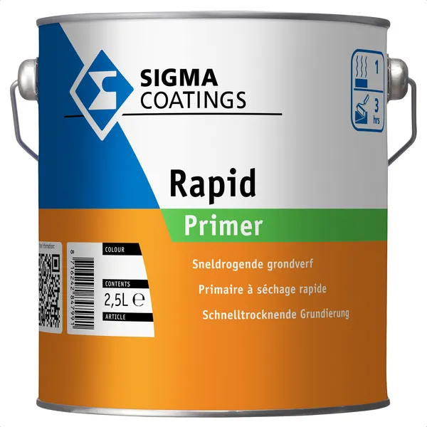 Sigma Sigma Rapid Primer - Mengkleur - 2,5 l