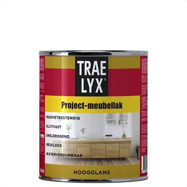 Trae Lyx Trae Lyx Project Meubellak Hoogglans - 750 ml