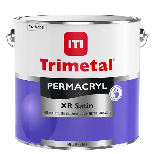 Trimetal Trimetal Permacryl XR Satin - Mengkleur - 2,5 l